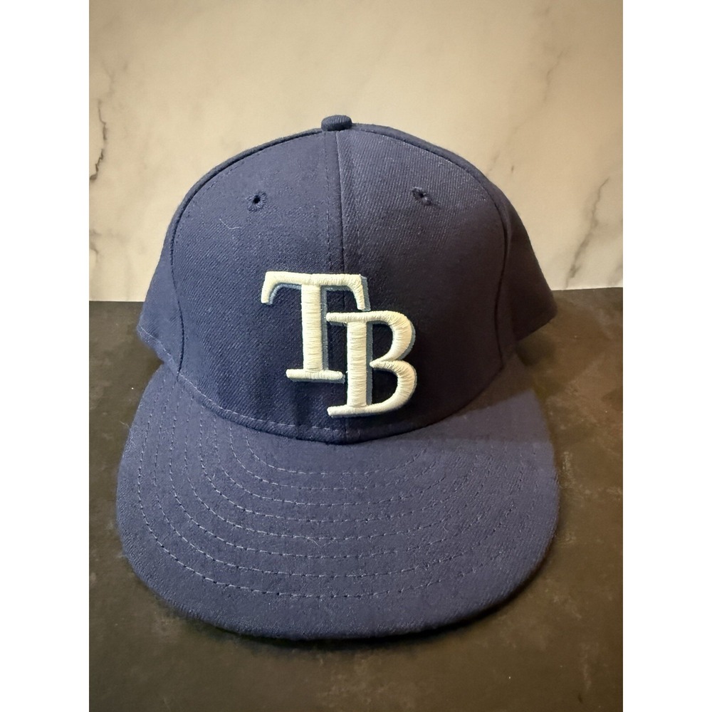 Tampa Bay Devil Rays Vintage New Era 59FIFTY On Field Collection Cap - 7 1/4